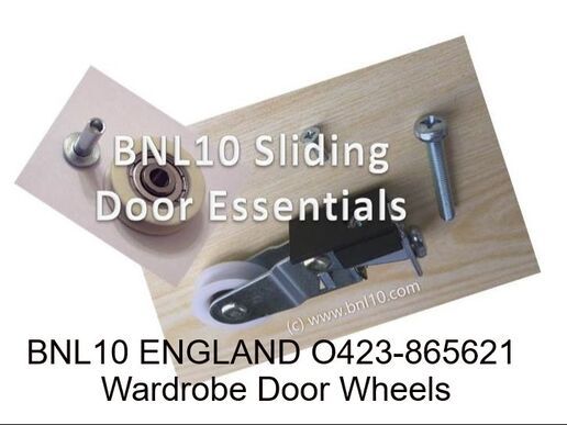 BNL10 ENGLAND O423-865621 Wardrobe Door Wheels